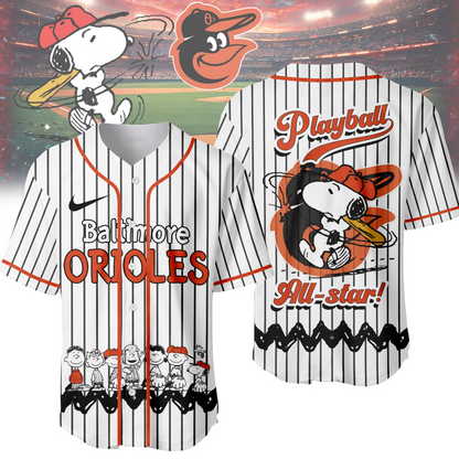 BO x Premium MLB Snoopy Playball Jersey DDT NTL