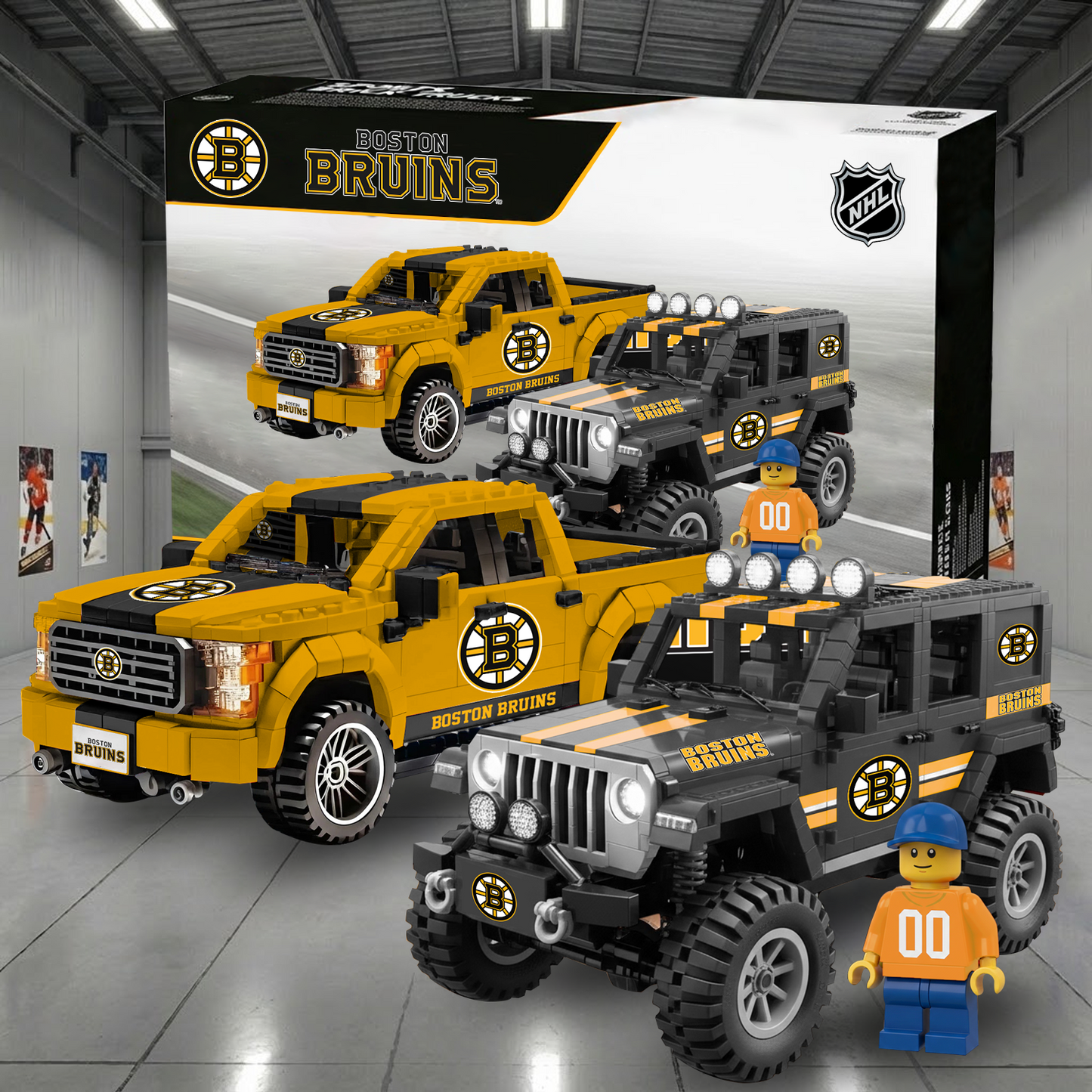 NHL Team Off-Road Vehicles and Hockey Racing Trucks V1 NAK NHT