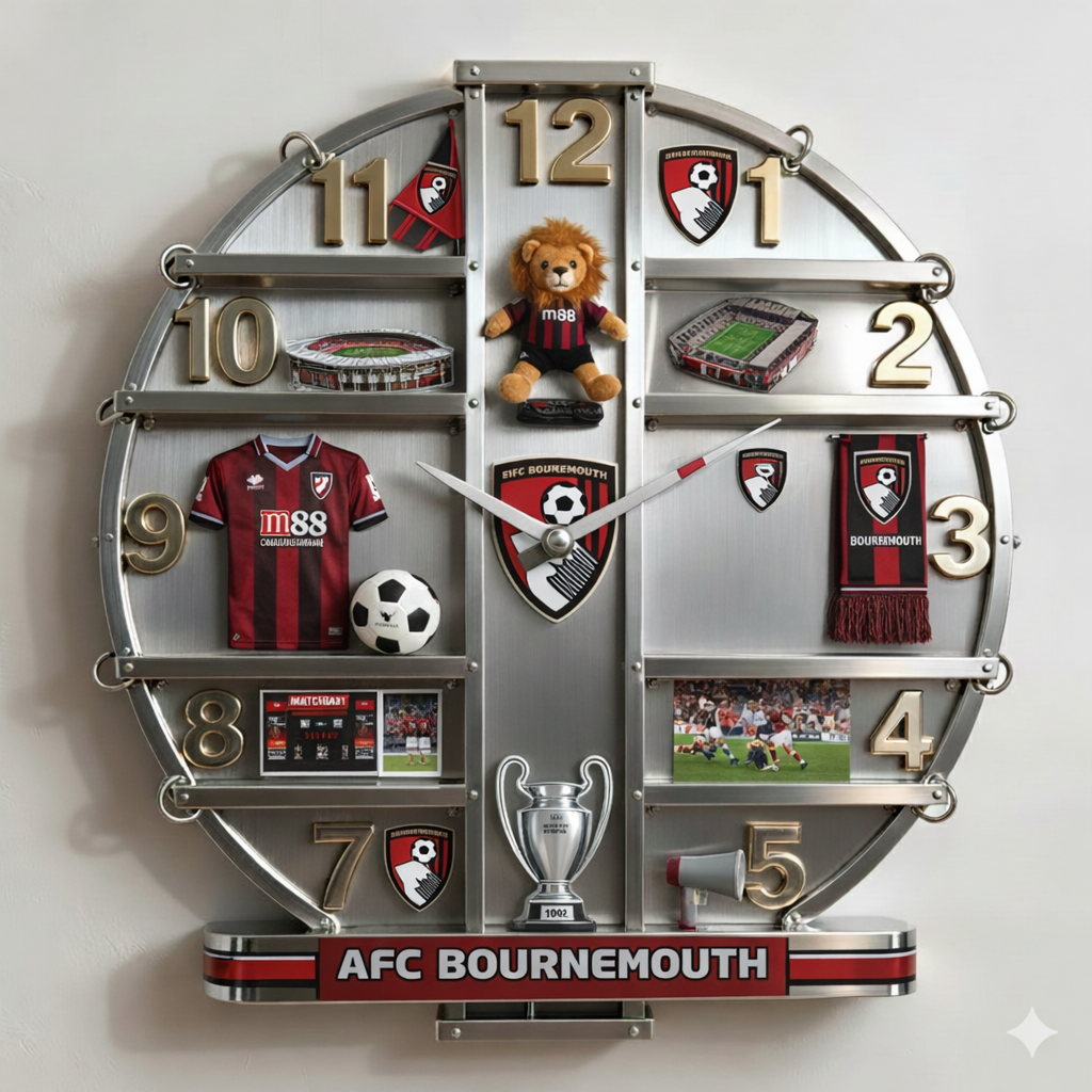 BOU x EPL 3D Visual Effect Acrylic Wall Clock DDT CTND