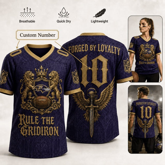 BR Premium NFL Medieval Warrior Game Day Game Day Jersey 100626