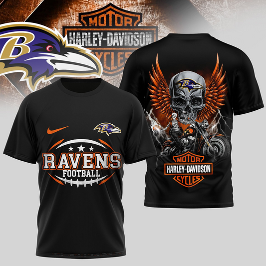 BR Premium NFL Motorcycle 3D Shirt DDT 090626 HLPHUONG