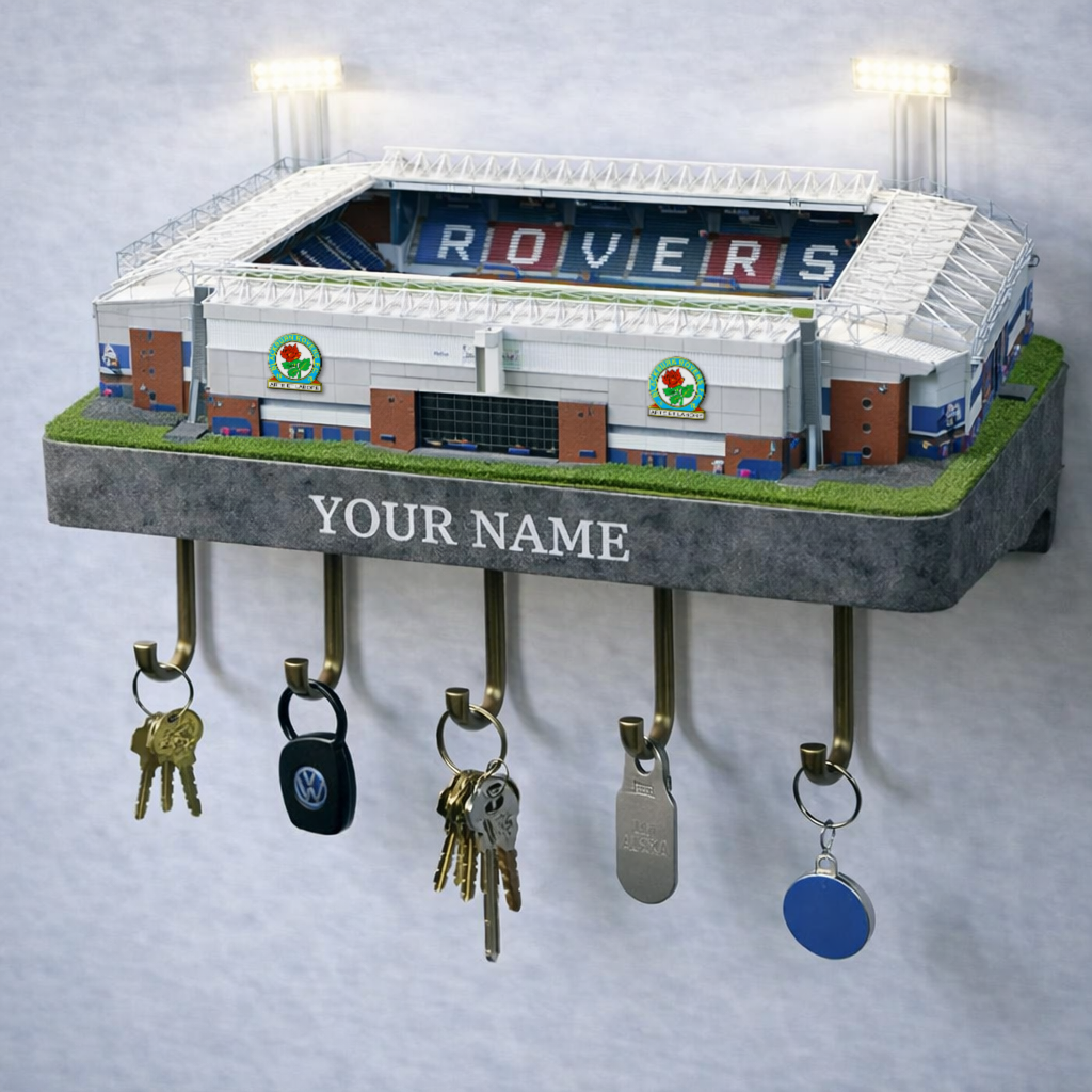 BR Stadium Premium EFL Wood Key Hanger DDT NTL