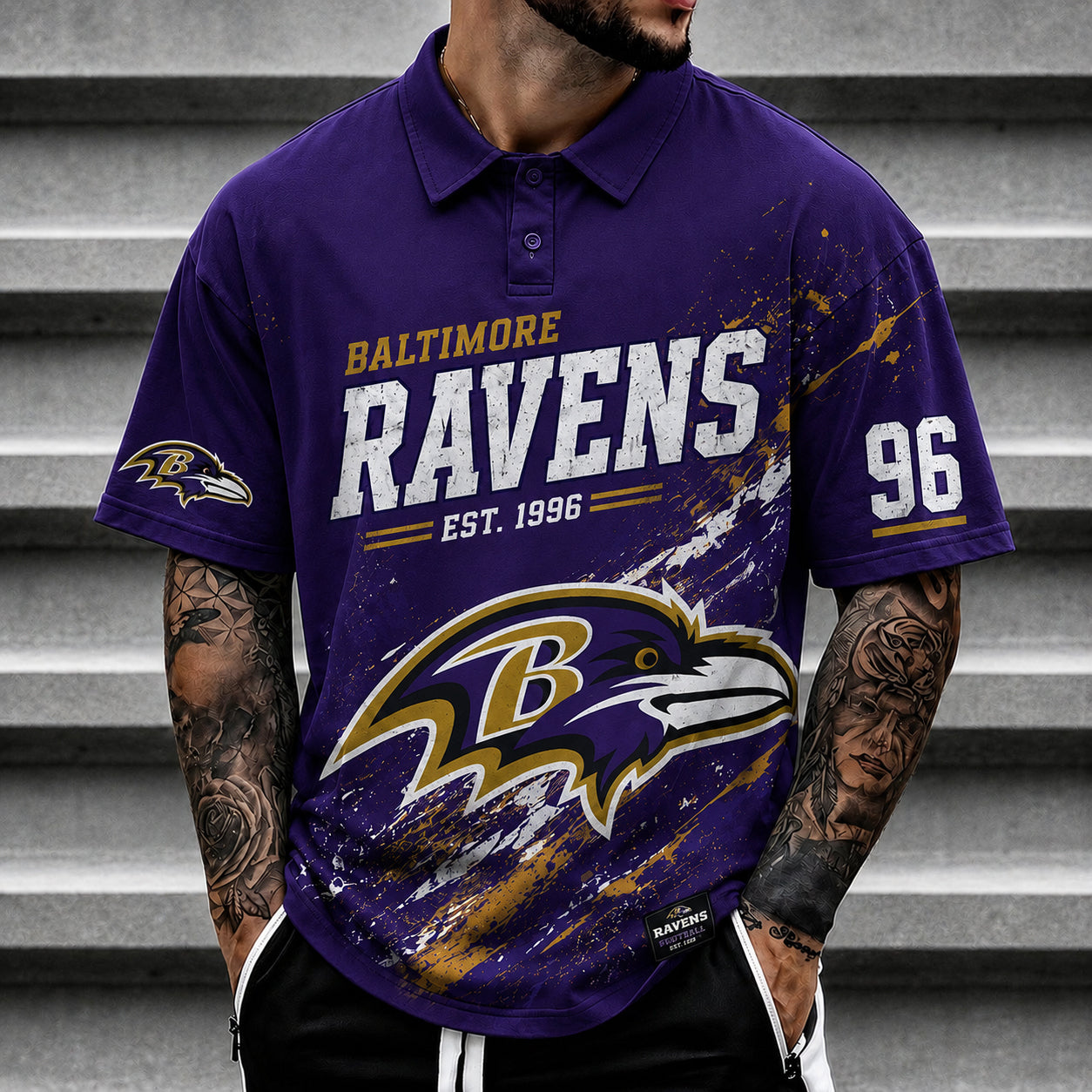 BR x NFL Luxury V2 Polo Shirt