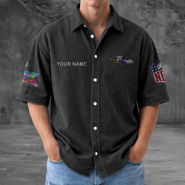 BR x NFL Men Seersucker Button Shirt DDT NTL