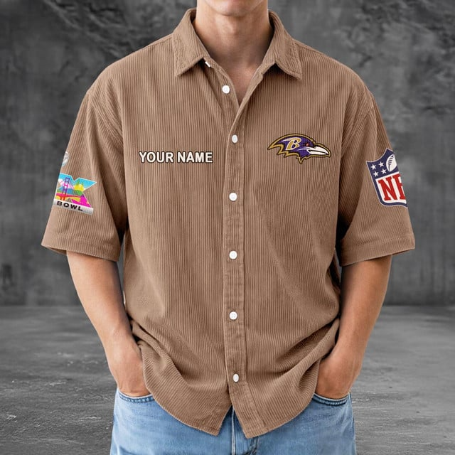 BR x NFL Men Seersucker Button Shirt DDT NTL