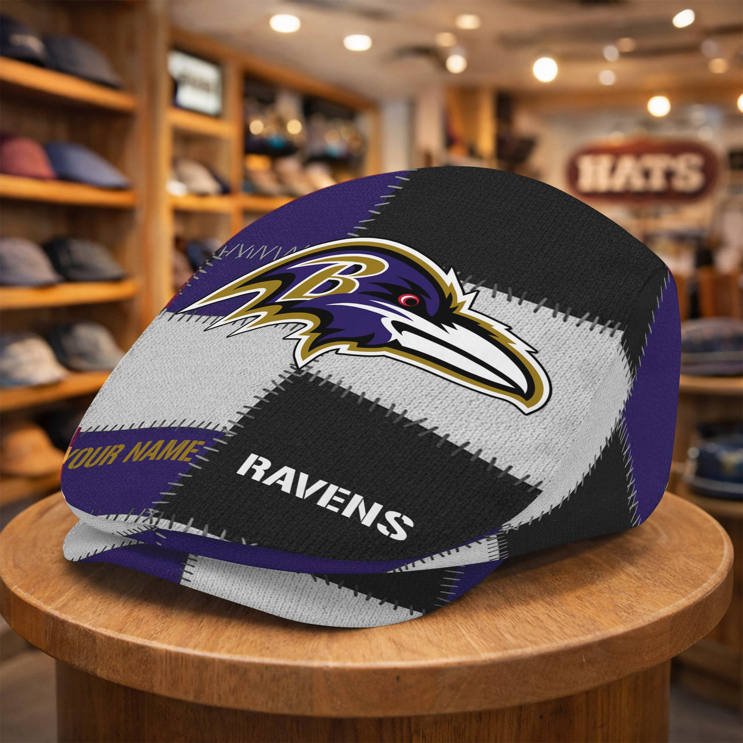 BR x NFL Personalized Premium Jeff Cap DDT CTND