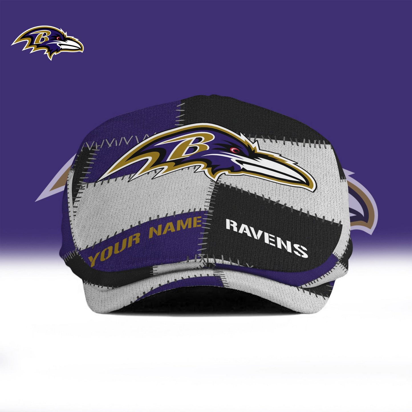 BR x NFL Personalized Premium Jeff Cap DDT CTND