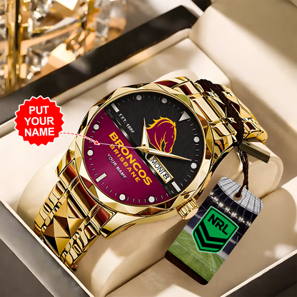 BRI X Premium Nrl Alloy Luxury Quartz Watch Limited Edition NDT NHT