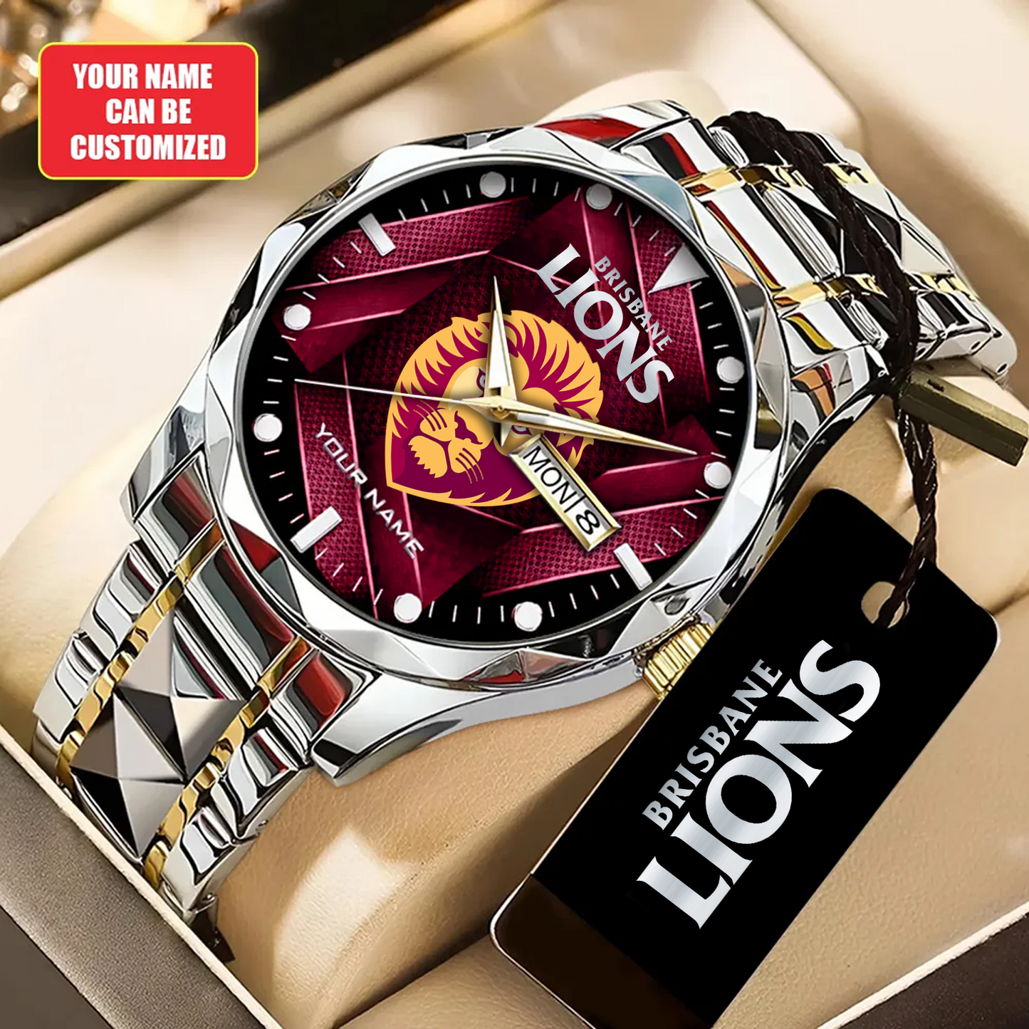 BRI x AFL Alloy Luxury Quartz Watch DATND TANTD