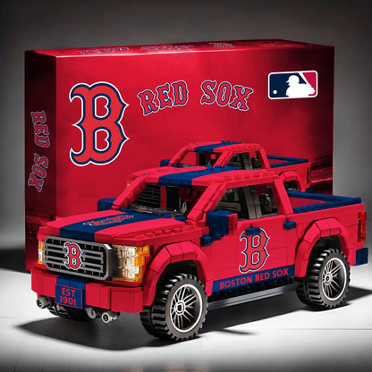 MLB 3D Racing Truck Model Building Block Set V1 NAK NHM