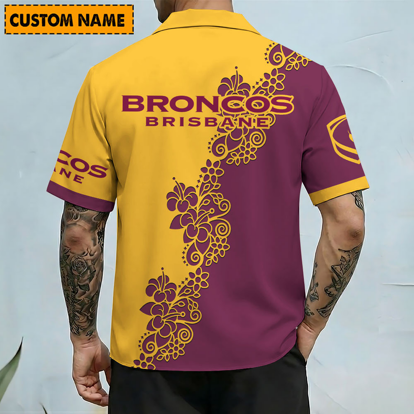 BRY X PREMIUM NRL Hawaiian Shirt Custom Name Limited Edition NDT NHT