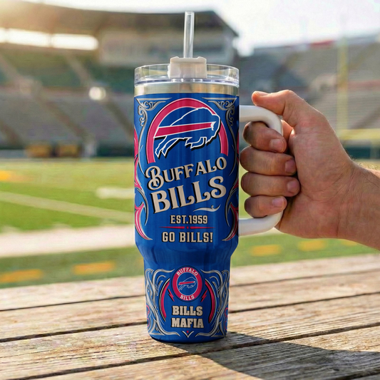 BUF x NFL Stainless Steel Tumble DatND DVT