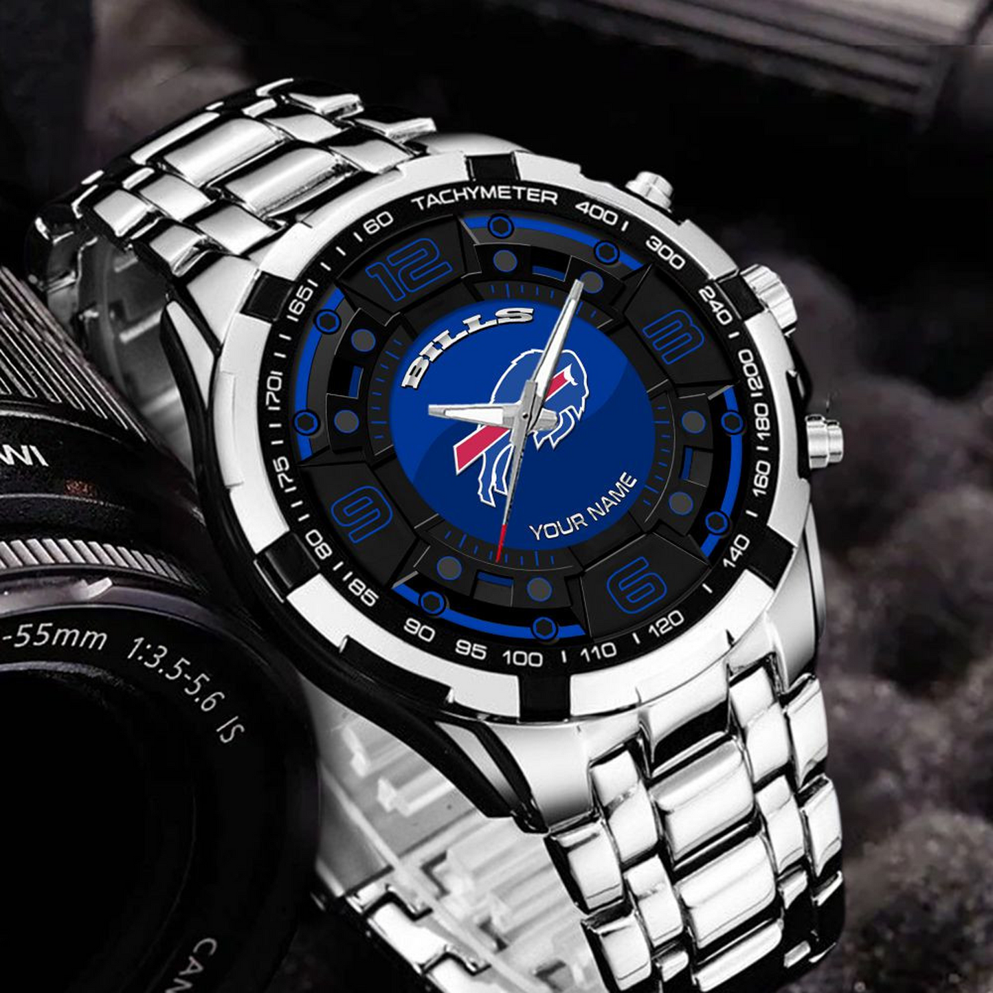 BUF x NFL Stainless Steel Watch DatND DVT