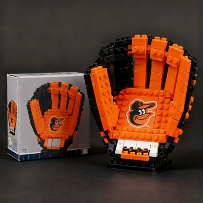 MLB Teams Baseball Glove Building Block Set Ver.2 DDT NTL