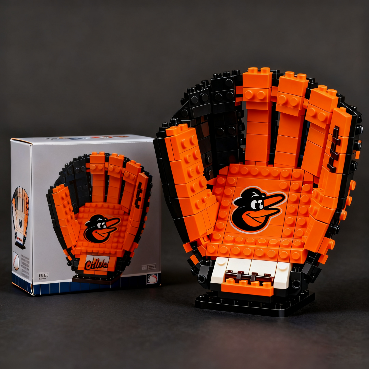 MLB Teams Baseball Glove Building Block Set DDT NTL