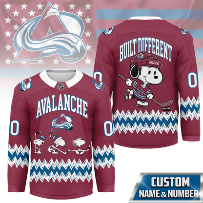 CA Premium NHL Snoopy Personalized Hockey Jersey DDT CTND