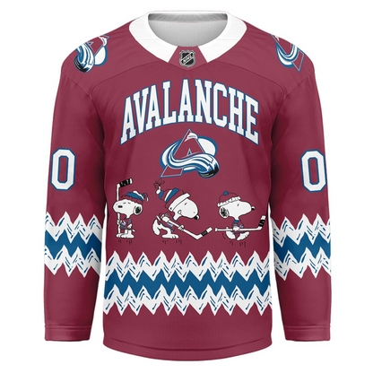 CA Premium NHL Snoopy Personalized Hockey Jersey DDT CTND