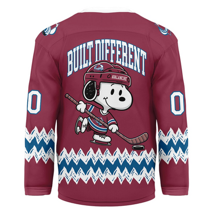 CA Premium NHL Snoopy Personalized Hockey Jersey DDT CTND