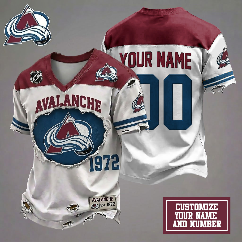 CA x Customize NHL Luxury Classic T-shirt DDT 010626 TTTZ