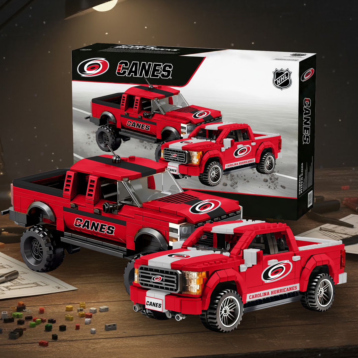 NHL Raptor Pickup Truck and Hockey Racing Trucks V1 NAK NHT