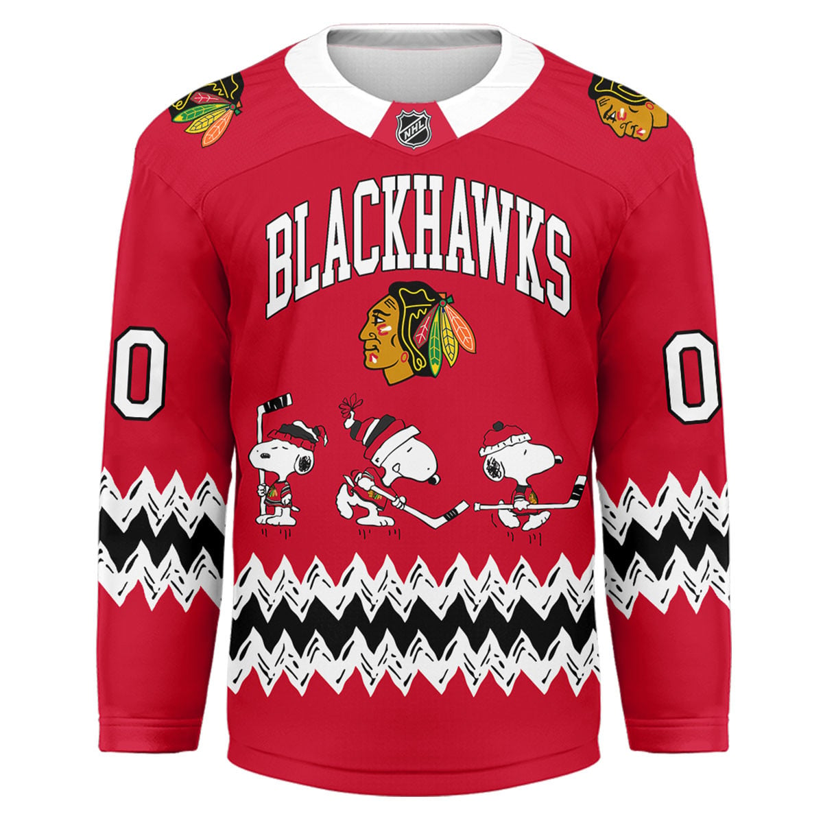 CB Premium NHL Snoopy Personalized Hockey Jersey DDT CTND