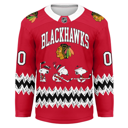 CB Premium NHL Snoopy Personalized Hockey Jersey DDT CTND