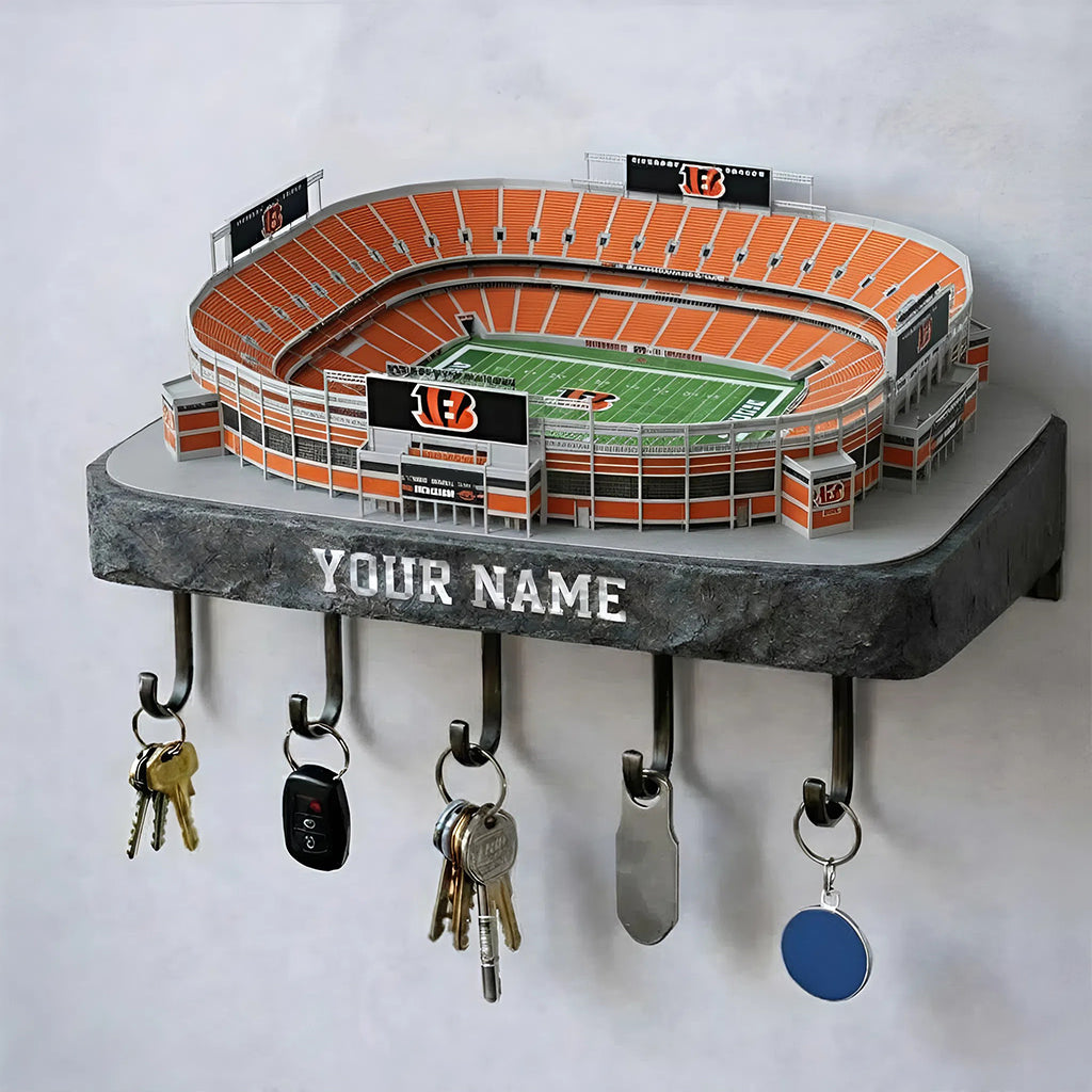CB Stadium Premium NFL Wood Key Hanger DDT NHM