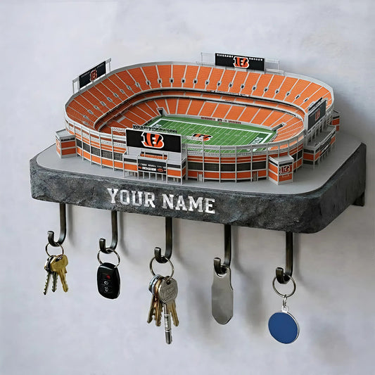 CB Stadium Premium NFL Wood Key Hanger DDT NHM