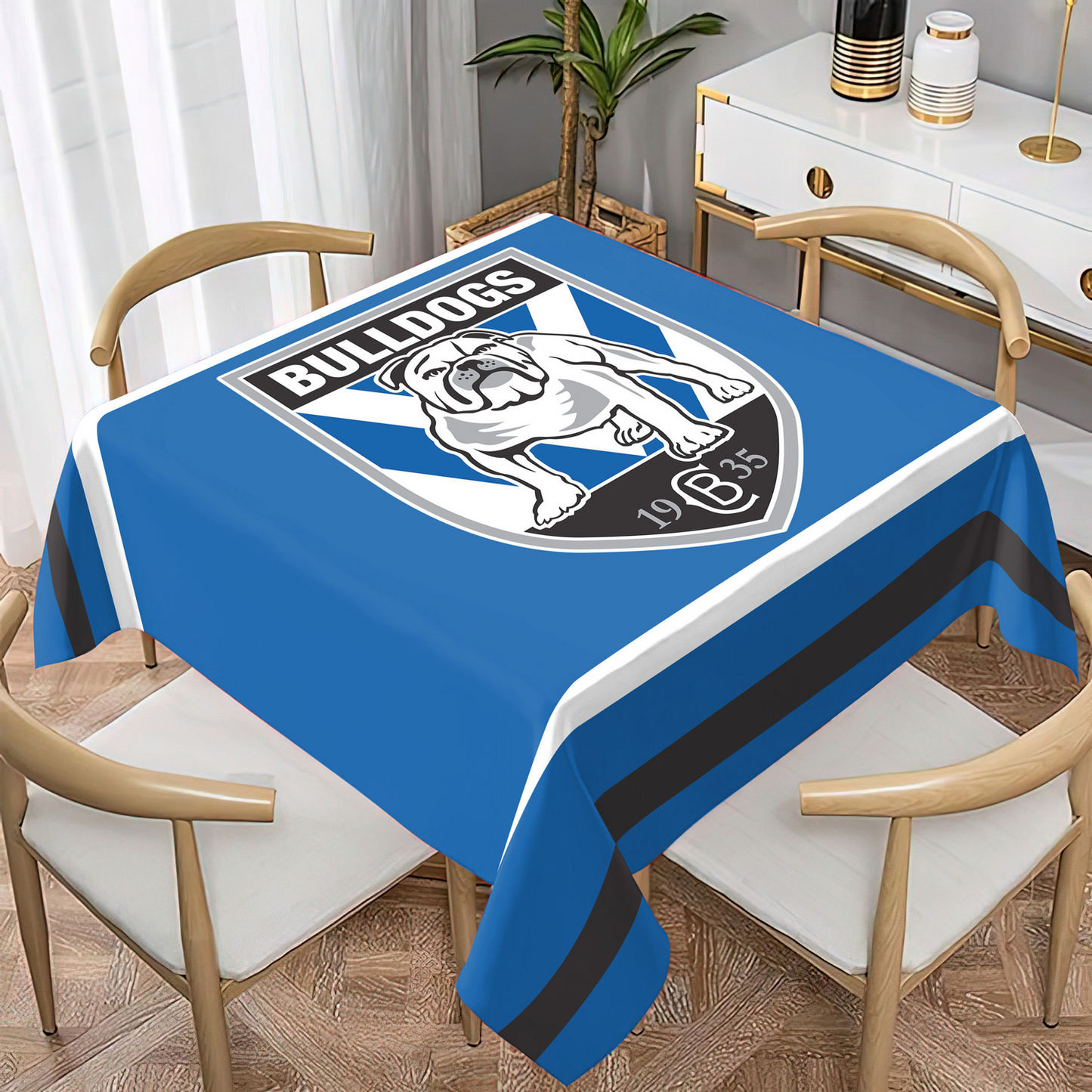 CBY Premium NRL Square Tablecloth For Fan NDT NHT