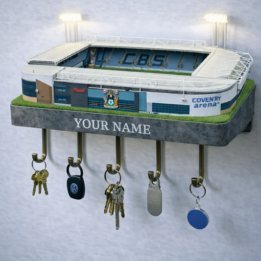 CC Stadium Premium EFL Wood Key Hanger DDT NTL