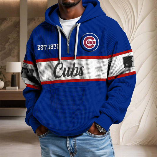 MLB x CC EST Waffle Half Zip Hoodie HLP HLPHUONG