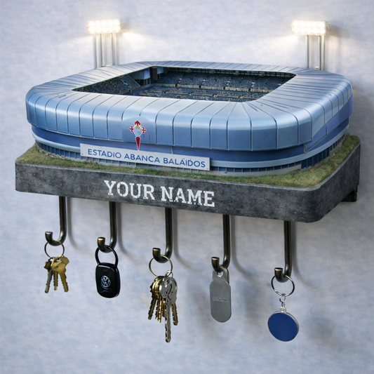 CEL Premium La Liga Wood Key Hanger DDT NTL