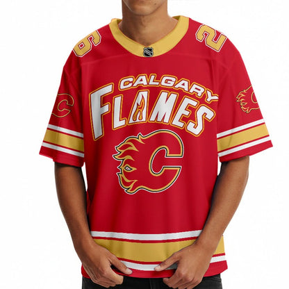 CF x Hockey Ice Short Sleeves Jersey Shirt Custom Any Number Gift DDT TTTZ