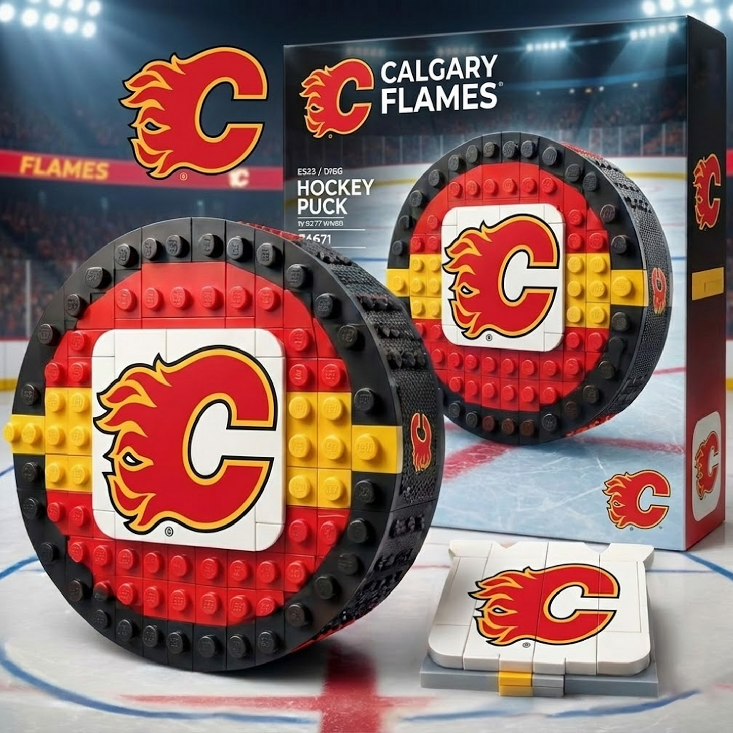 NHL Hockey Game Building Blocks 0512 DDT CTND