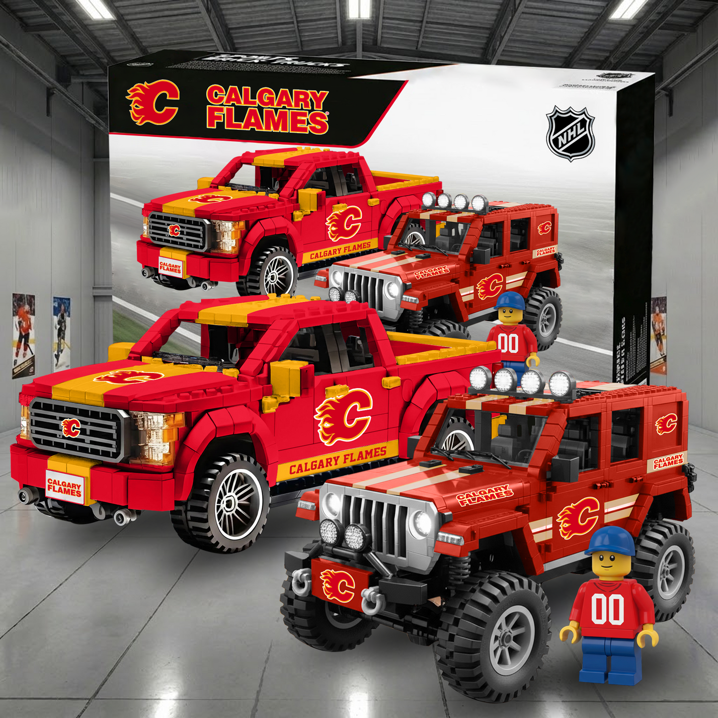 NHL Team Off-Road Vehicles and Hockey Racing Trucks V1 NAK NHT