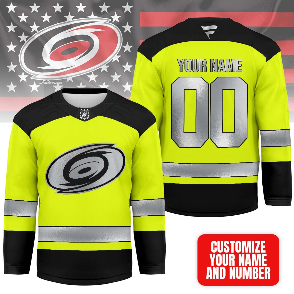 CH Premium NHL Hi-Vis Safety Hockey Jersey DDT CTND