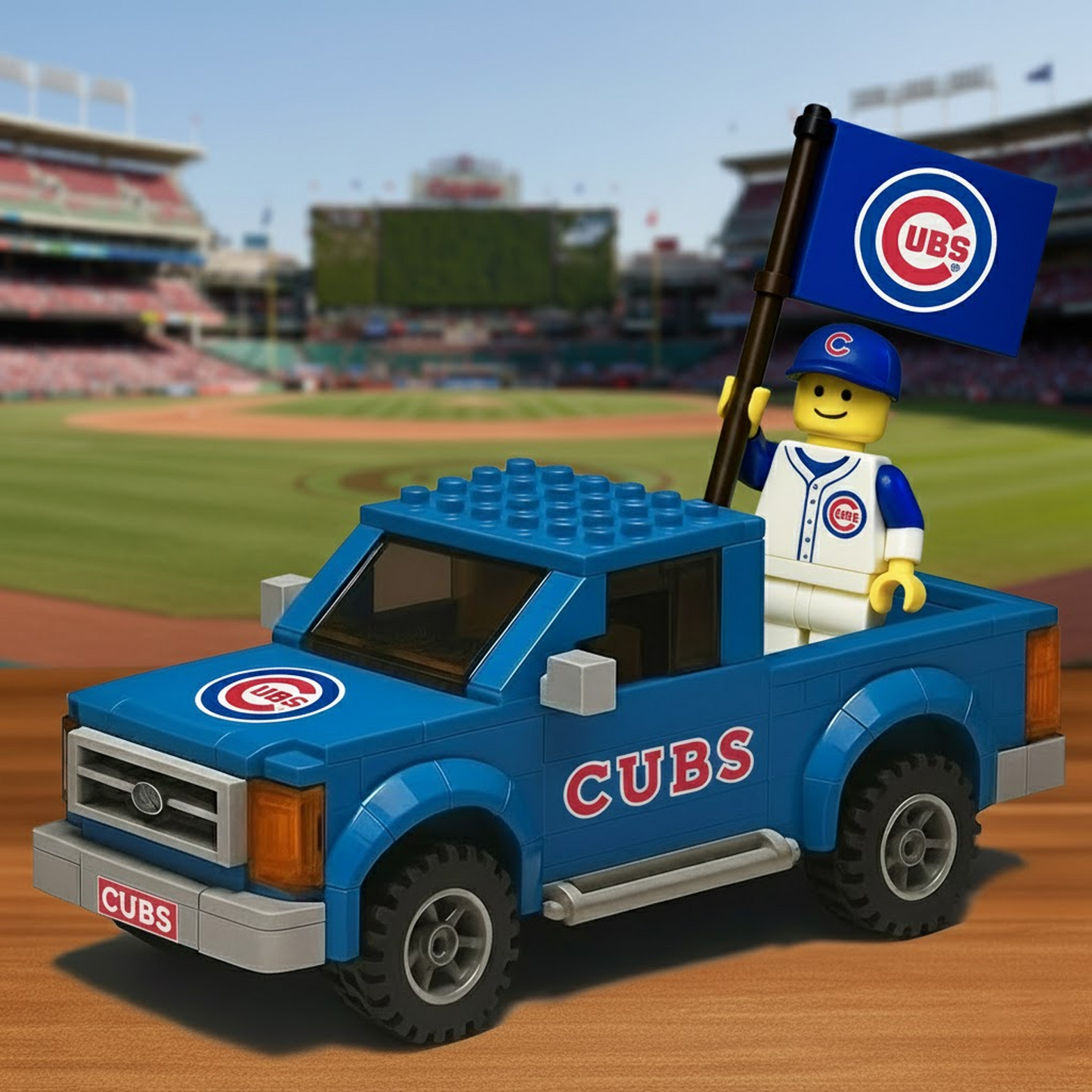 CHC x MLB Building Blocks Truck Toy Set DatND DVT