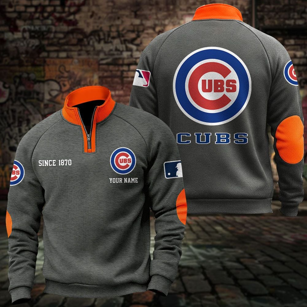 CHC x MLB Sweatshirts Quarter Collared Sweatshirt Pullover DatND DVT