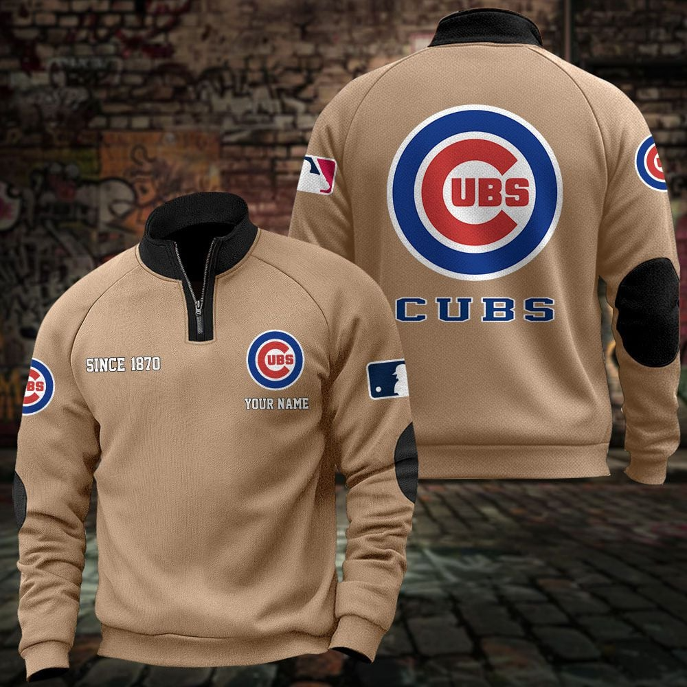 CHC x MLB Sweatshirts Quarter Collared Sweatshirt Pullover DatND DVT