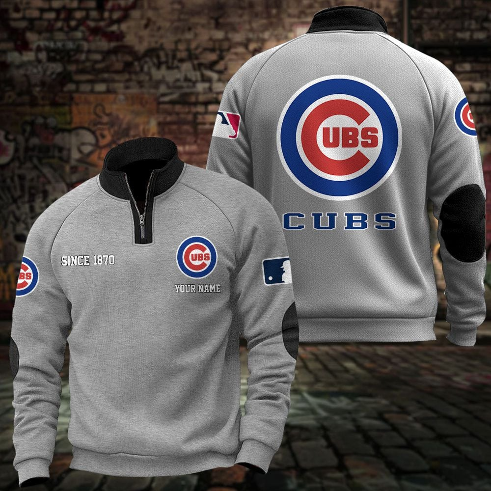 CHC x MLB Sweatshirts Quarter Collared Sweatshirt Pullover DatND DVT