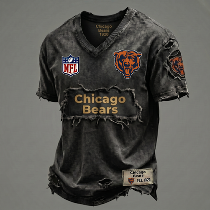 Bears NFL Premium V-Neck T-shirt Gift For Fans 0306 NAK DATND TTT