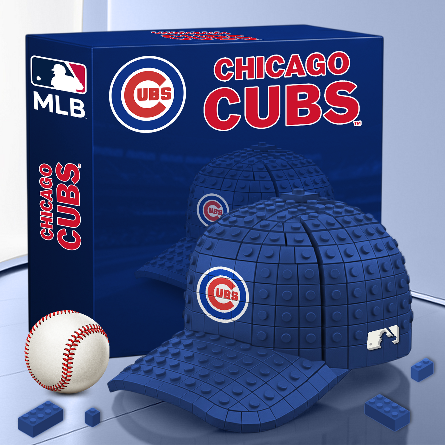 MLB 3D Baseball Cap Block Set V1 NAK PTTD