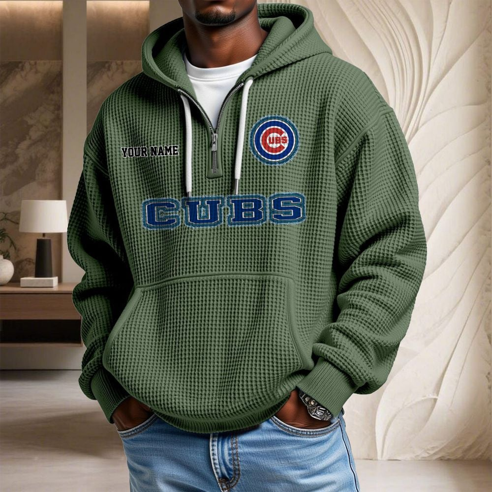 CHI x MLB Waffle Hoodie DATND TANTD