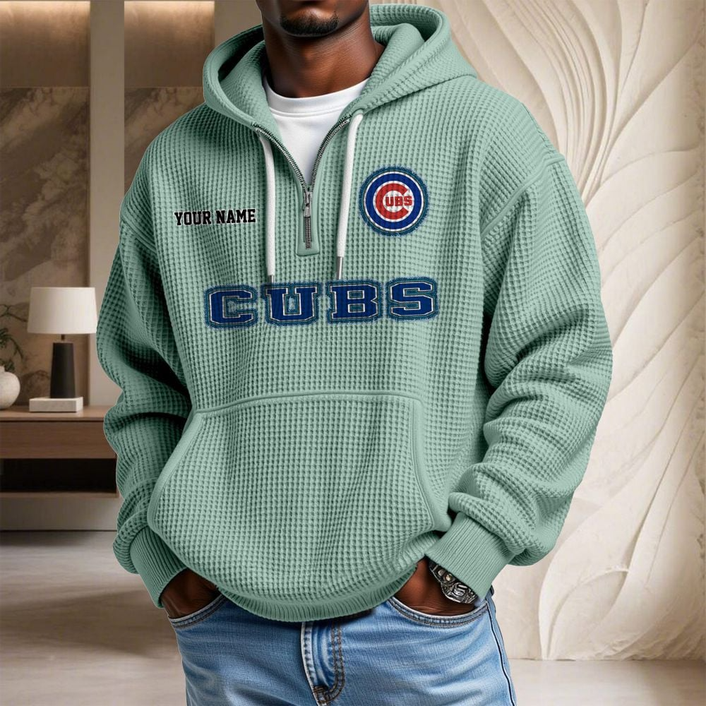 CHI x MLB Waffle Hoodie DATND TANTD