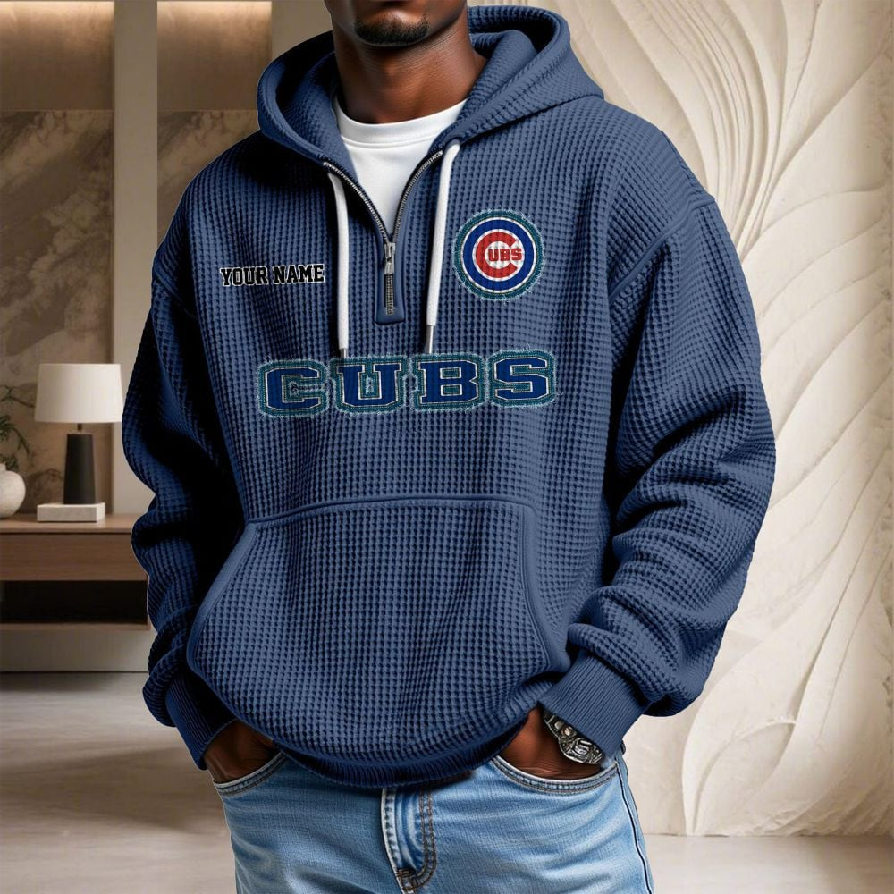 CHI x MLB Waffle Hoodie DATND TANTD