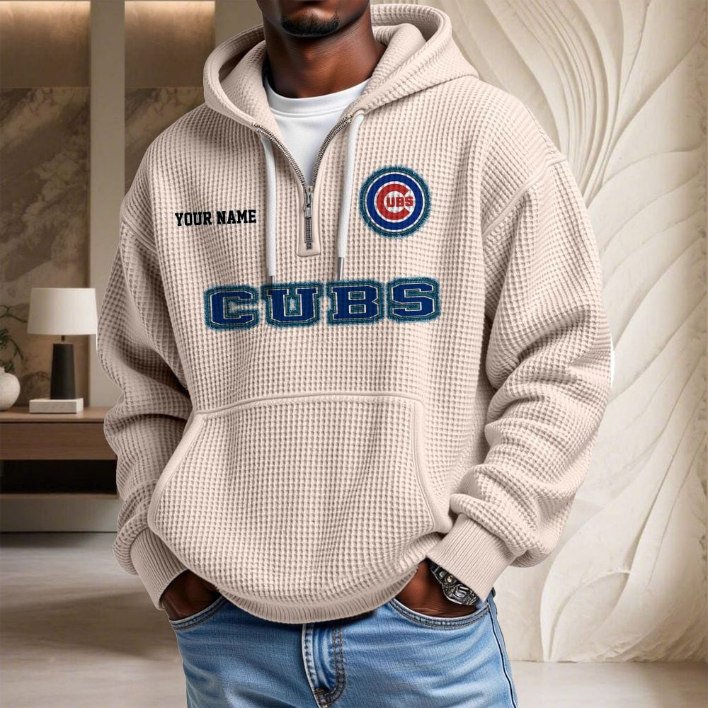 CHI x MLB Waffle Hoodie DATND TANTD