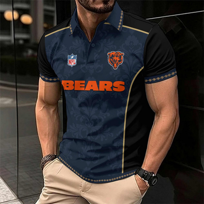 CHI x NFL Luxury Polo Shirt 150626
