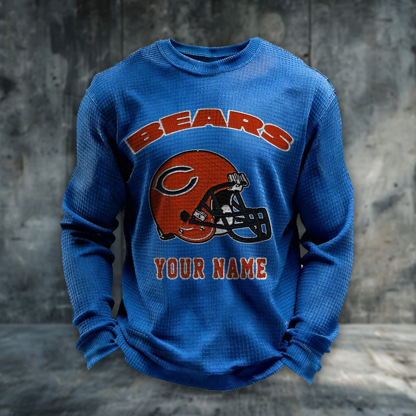 CHI x NFL  Personalized Crew Neck Sweatshirt DDT CTND