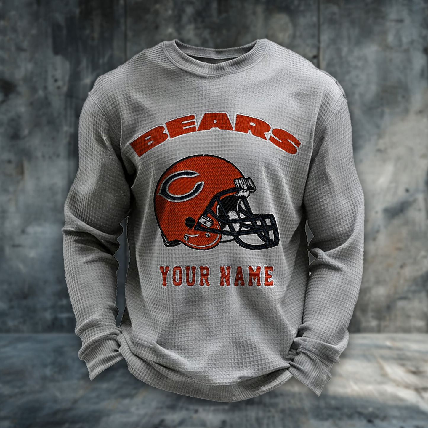 CHI x NFL  Personalized Crew Neck Sweatshirt DDT CTND