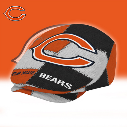 CHI x NFL Personalized Premium Jeff Cap DDT CTND